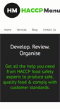 Mobile Screenshot of haccpmanual.com
